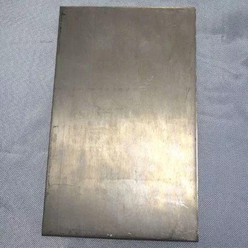Мельхиоровая пластина